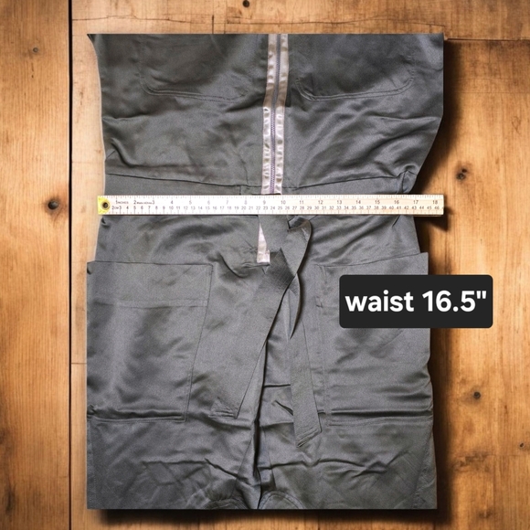 RARE INSPR-D BY TEZZA Olive Green Zipper Front Jumpsuit/Coveralls Size S… - Picture 6 of 8